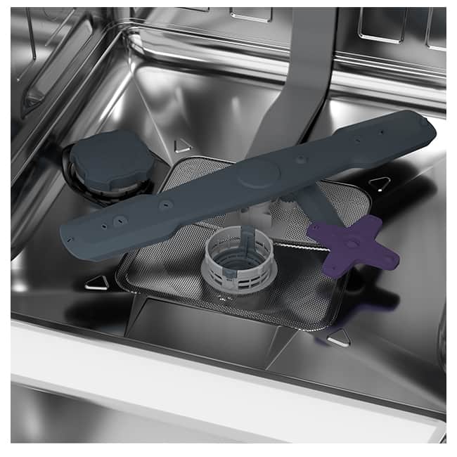 ماشین ظرفشویی 15 نفره بکو DFN38530 نیمه بار خشک کن سفید