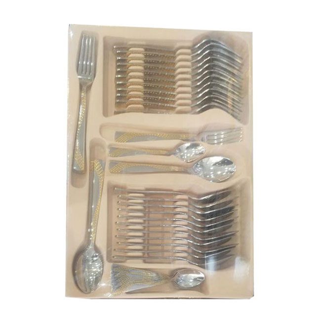 ست قاشق و چنگال دلمونتی 138 پارچه Delmonti spoon and fork DL1320