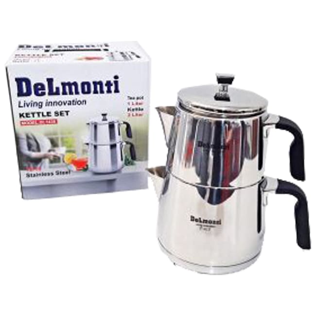 ست کتری و قوری روگازی دلمونتی Delmonti Kettle and teapot set DL1435