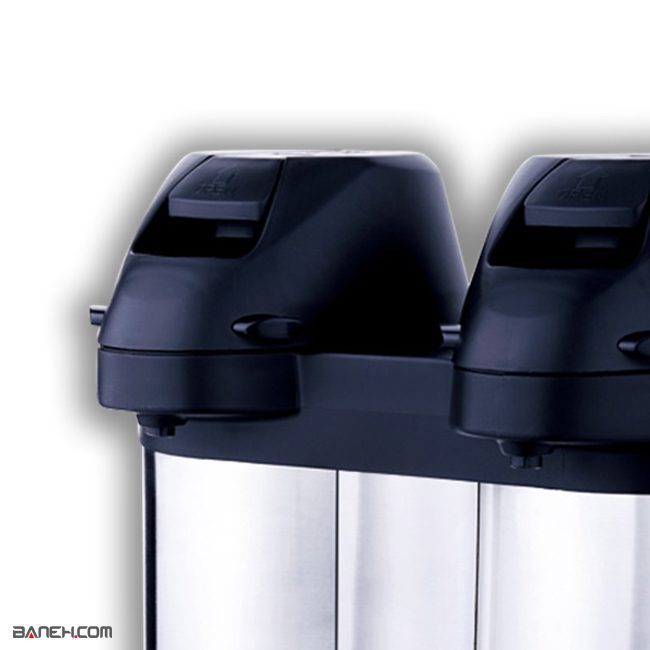 فلاسک دو قلوی دلمونتی 4 لیتری Delmonti Vacuum Flask DL1670