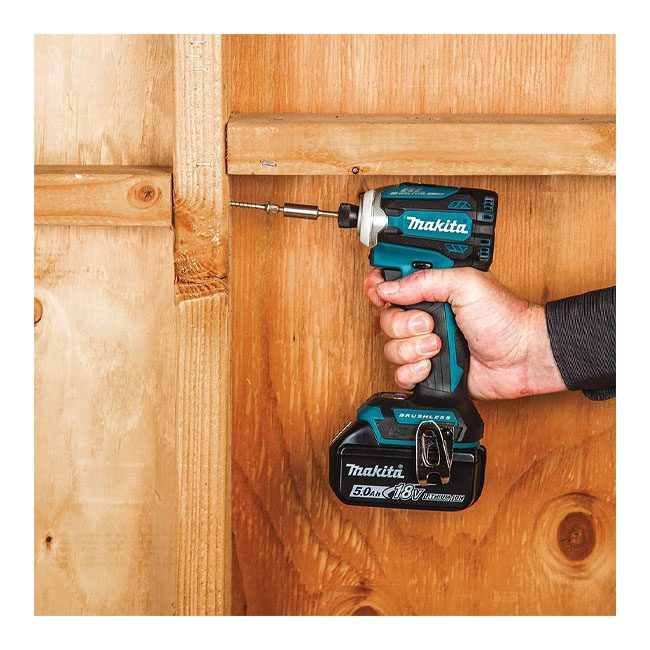 دریل پیچ گوشتی ضربه ای شارژی 18 ولت مدل Makita DTD171Z