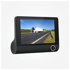 دوربین سه لنز داخل خودرو 4 اینچ Lens Car DVR Camera WDR