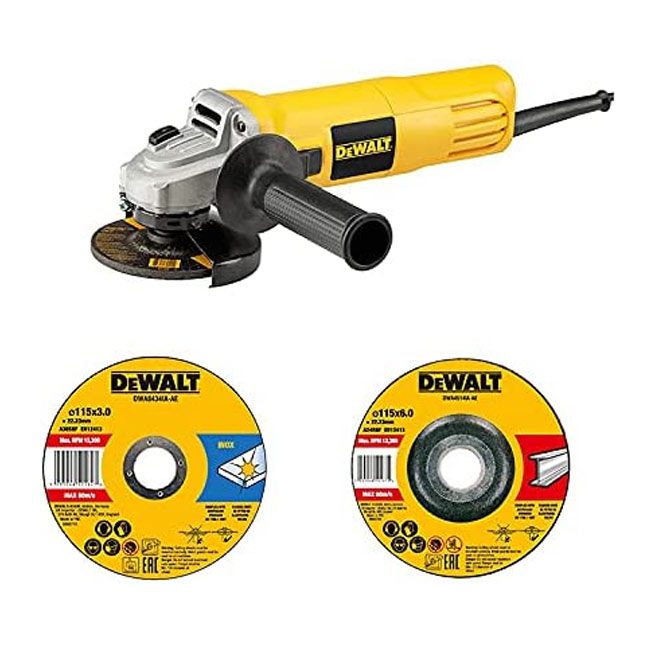 مینی فرز دیوالت 730 وات 115 میلیمتر Dwe4010Emet-B5 Dewalt