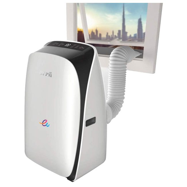 کولر گازی 12000 ایوولی پرتابل Evvoli EVPRO-12K-MD R410