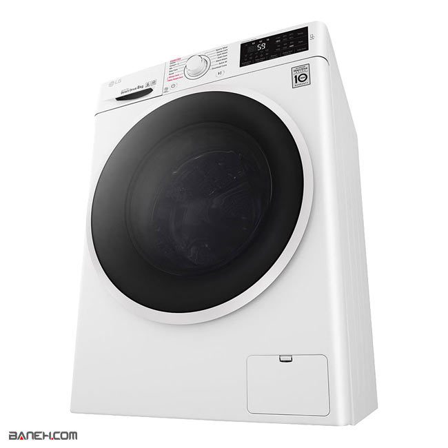 ماشین لباسشویی 8 کیلویی ال جی F4J6TNP8S LG Washing Machine