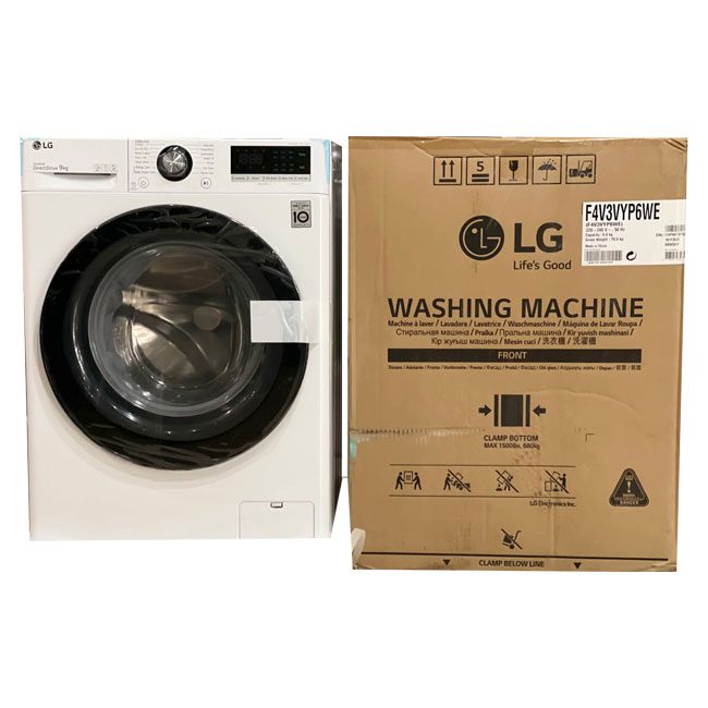 لباسشویی ال جی 9 کیلویی F4V3VYP6WE ضد آلرژی