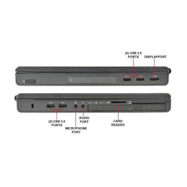 لپ تاپ دل 15.6 اینج 8 گیگابایت رم 256 گیگ حافظه استوک Precision M4800