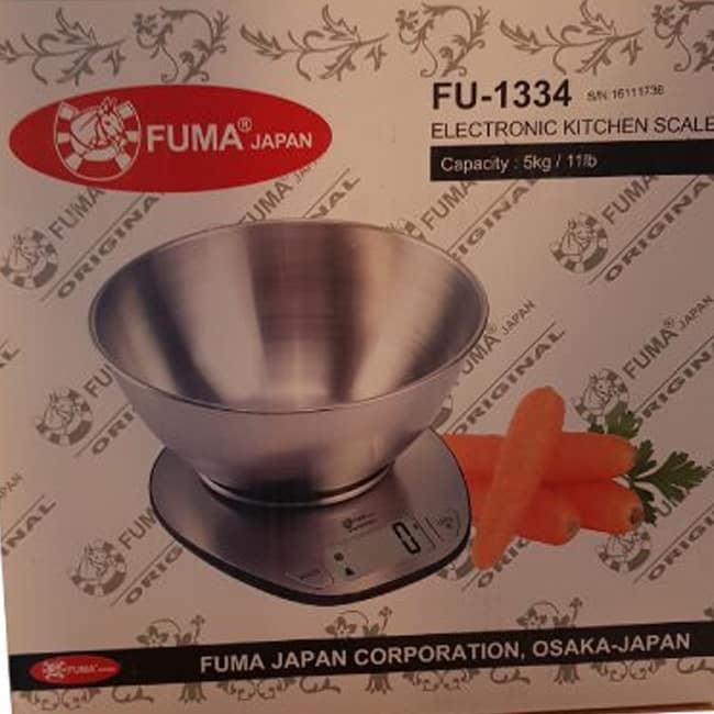 ترازو آشپزخانه ظرفیت 5 کیلو فوما مدل FU-1334