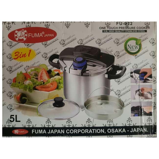 زودپز استیل دلمونتی کشویی 6 لیتری Delmonti DL1030A Pressure Cooker