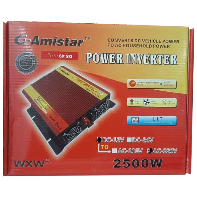 مبدل برق خوردرو اینورتر G-Amistar Power Inverter 1500W