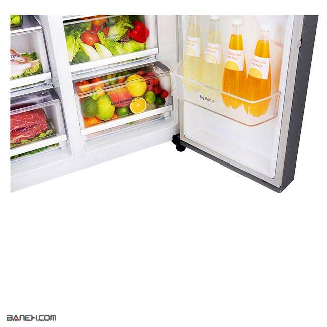 یخچال ال جی ساید بای ساید 28 فوت LG GC-J287 Refrigerator J287