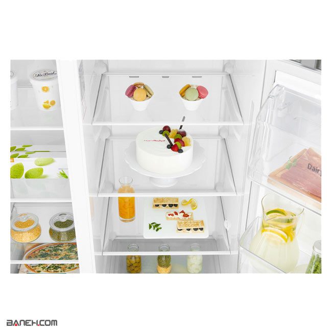 یخچال ال جی ساید بای ساید 28 فوت LG GC-J287 Refrigerator J287