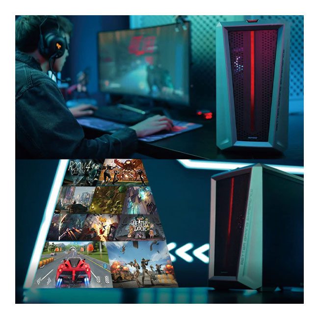 کیس کامپیوتر 8 گیگابایت Gen i5-11400 GeForce GTX1660S