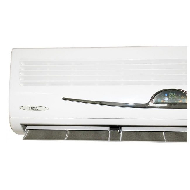 کولر گازی دیواری جنرال شکار 18000 مدل لبخندی استیل GNRR-18GRAA-I T3