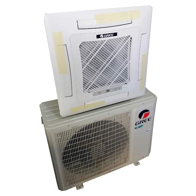 کولر گازی سقفی مدل کاستی سرد و گرم اینورتر 18000 گری Gree GKH18TK1BI