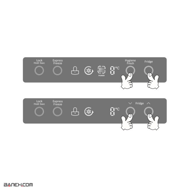 یخچال فریزر ال جی 26 تا 28 فوت GNB-705HW LG 705