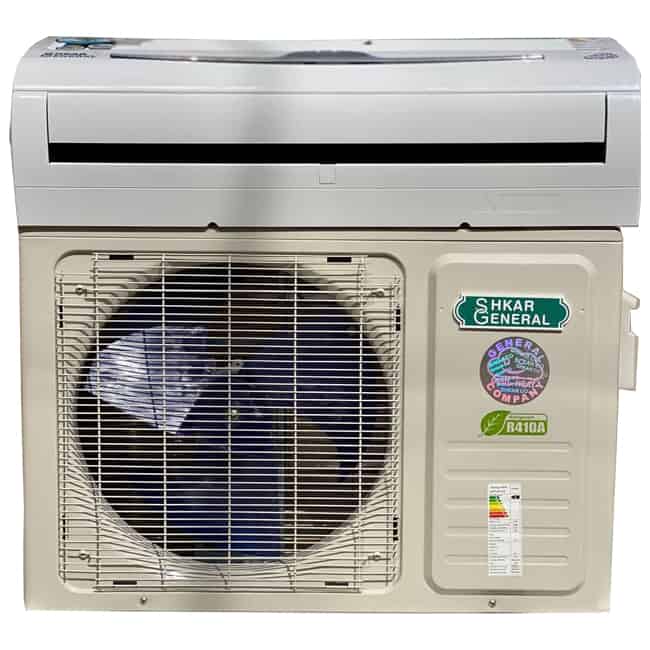 کولر گازی 30000 جنرال شکار طرح لبخند GNRR-30GRAA-I R410