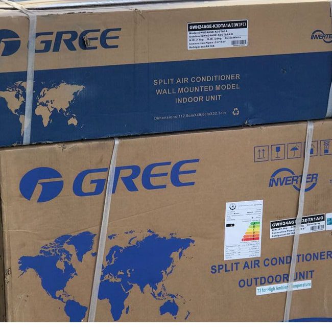 کولر گازی گری 18000 اینورتر پلار وای فای GWH18AGE-K3DTA1A/I Polar GREE T3