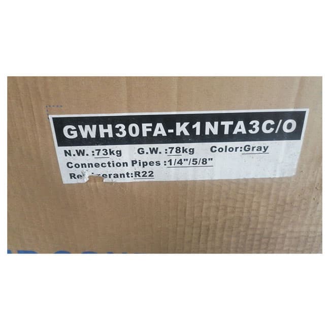 کولر گازی گری کوزی 30000 سرد و گرم GWH30FA-K1NTA3C/O COZY Gree T3