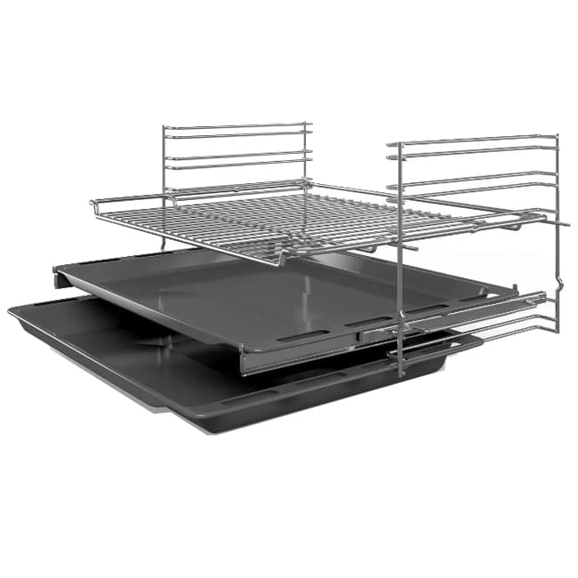 فر توکار 66 لیتر 3300 وات سری 4 بوش bosch HBF534ES0Q