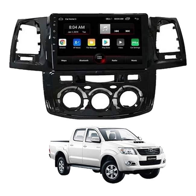 پخش فابریک خودرو مانیتور تویوتا هایلوکس toyota hilux Fabric player مدل DYT 9001RT