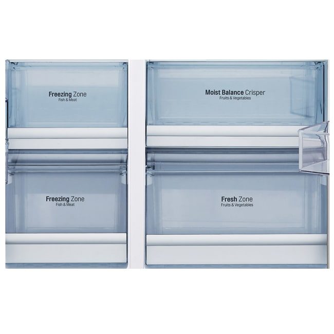 یخچال ساید ال جی ۲۸ فوت J247 دکمه وسط شاسی وسط GC-J247JABV