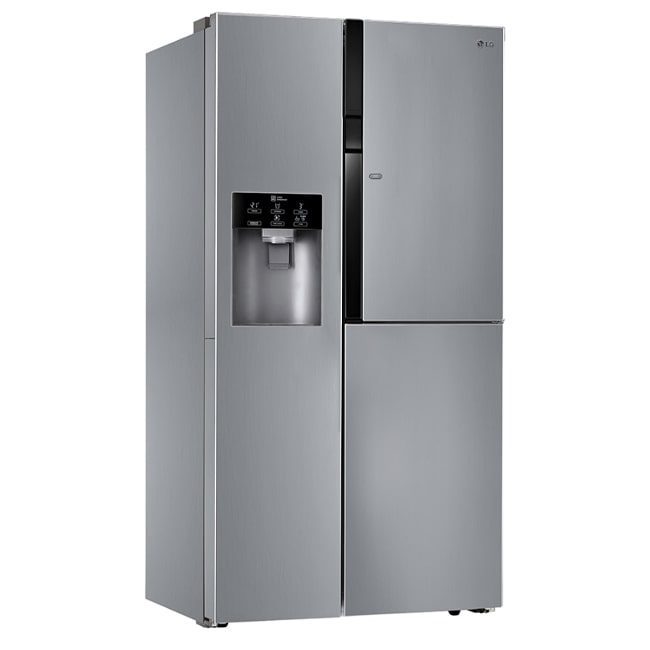 یخچال ساید ال جی ۲۸ فوت J247 دکمه وسط شاسی وسط GC-J247JABV