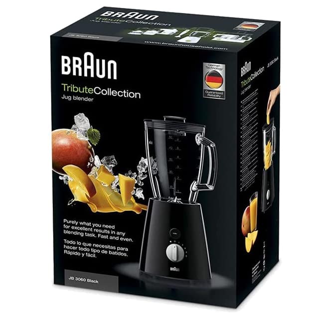 مخلوط کن براون 800 وات 1.75 لیتر JB 3060 BK Jug