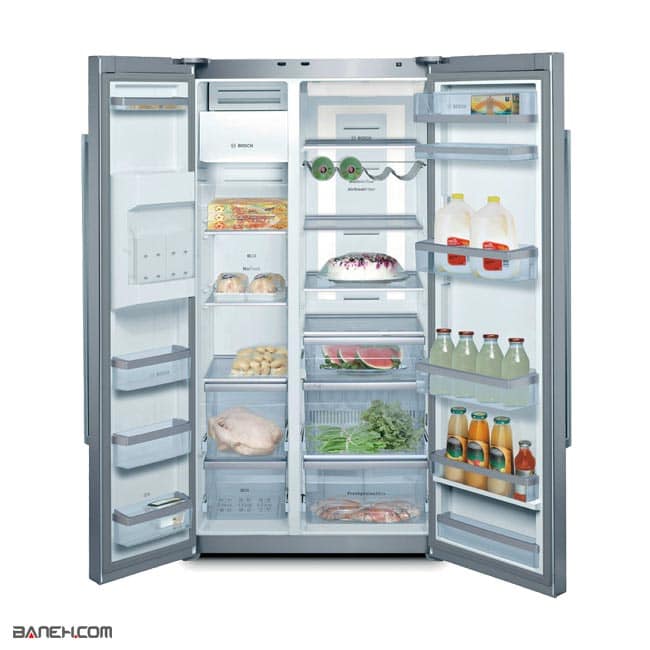 یخچال ساید بای ساید بوش 668 لیتر BOSCH KAD80A104