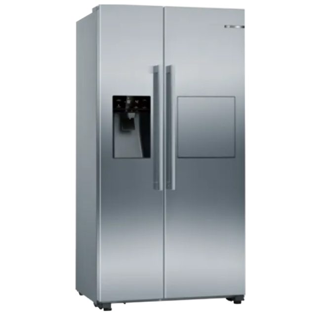 یخچال ساید بای ساید بوش KAG93A130M استیل 598 لیتر