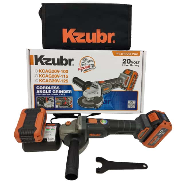 فرز وسط شارژی زوبر 20 ولت KCAG20V-125 K10018 گیربکسی