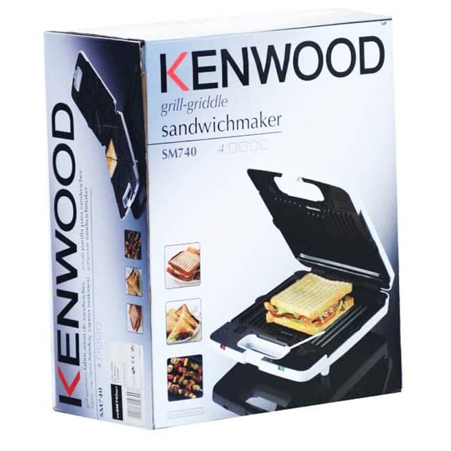 ساندویچ ساز و گریل کنوود 1300 وات Kenwood SM740 Sandwich Maker