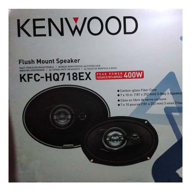 اسپیکر خودرو بیضی 400 وات کنوود KENWOOD KFC_HQ718EX