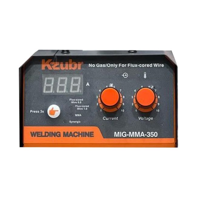 دستگاه جوشکاری دو کاره زوبر 350 آمپر مدل Kzubr MIG-MMA-350