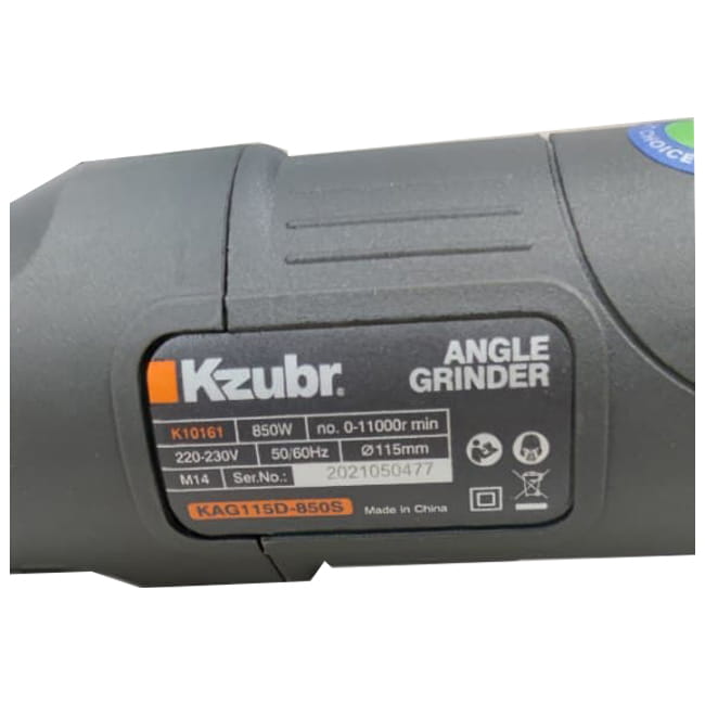 مینی سنگ فرز زوبر دیمردار 850 وات Kzubr K10161 KAG115d-850S