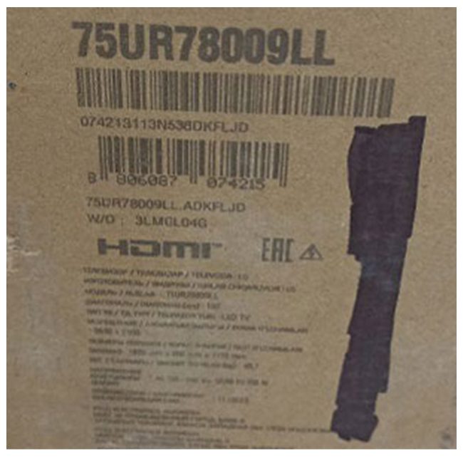 تلویزیون ال جی مدل 75UR78009 UR78009