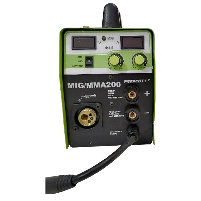 دستگاه جوشکاری پریسکوت 200 آمپر 3 کاره MIG/MMA200 Prescott CO2