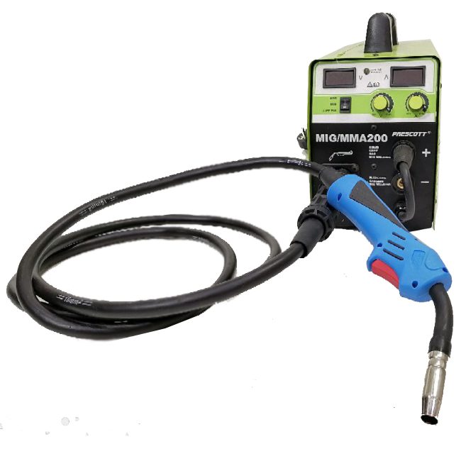 دستگاه جوشکاری پریسکوت 200 آمپر 3 کاره MIG/MMA200 Prescott CO2