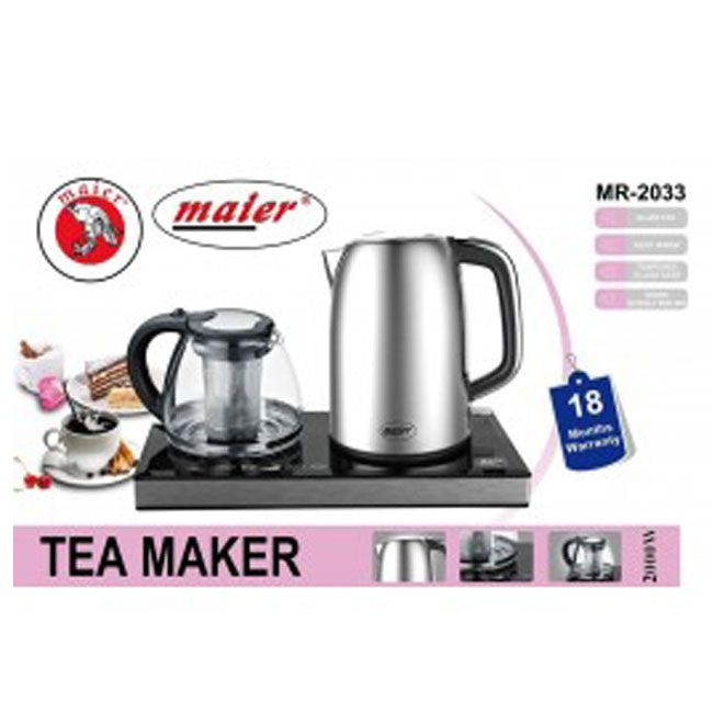 چای ساز صفحه ای مایر 2000 وات 2.5 لیتری MR-2033