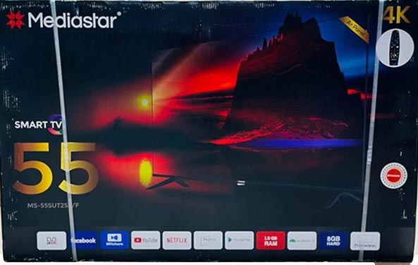 تلویزیون مدیا استار MS-55SUT2S2/F 55SUT2S2