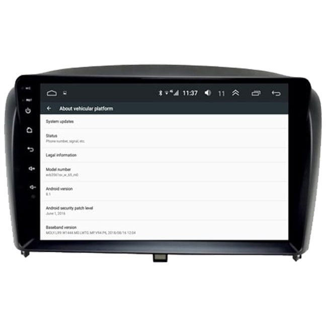 مانیتور خودرو و پخش فابریک ماشین ام وی ام MVM 315 طرح قدیم C2