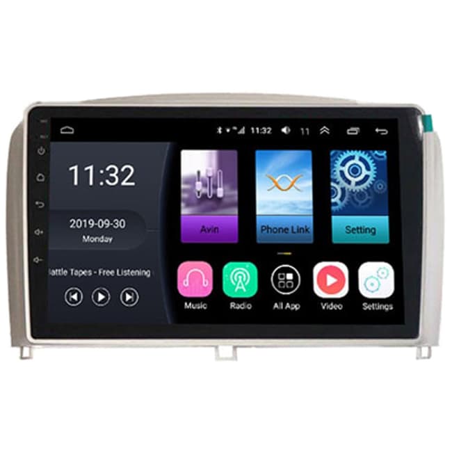 مانیتور خودرو و پخش فابریک ماشین ام وی ام MVM 315 طرح قدیم C2