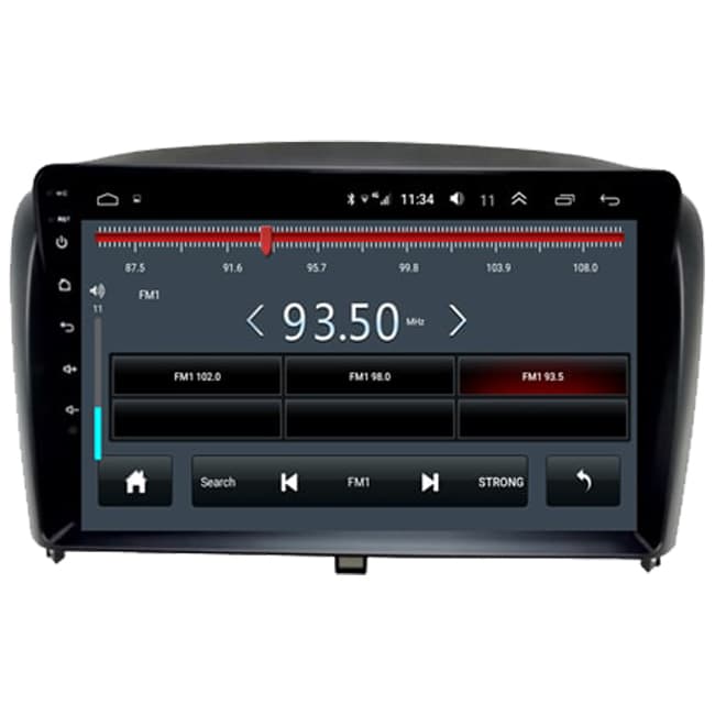 مانیتور خودرو و پخش فابریک ماشین ام وی ام MVM 315 طرح قدیم C2