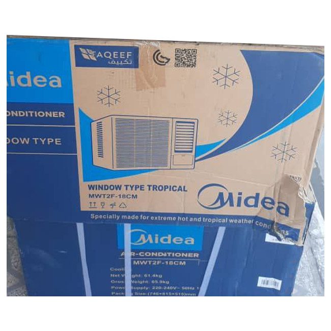 کولر گازی پنجره ای مدیا 18000 مدل Midea MWT2F-18CM