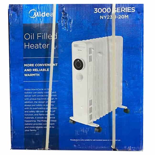 شوفاژ برقی مدیا 2300 وات 11 پره NY2311-20M سری 3000