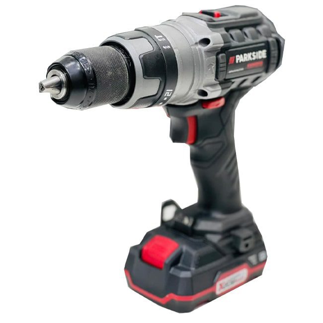 دریل شارژی 20 ولت پارکساید سه حالته سه نظام موتور براشلس Drill 20V