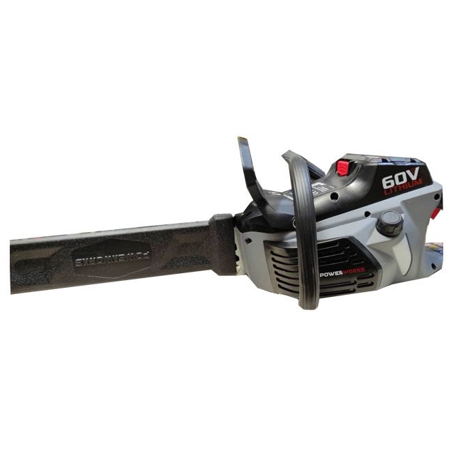 اره زنجیری شارژی پاور ورکس 60 ولت لیتیومی PD60CS40k2 PowerWorx
