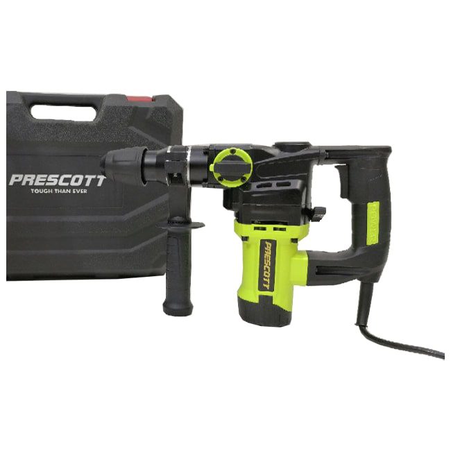 دریل چکش تخریب دوکاره پریسکوت 1100 وات 4 شیار Prescott PT0403001
