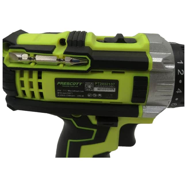 دریل شارژی پریسکوت 21 ولت سه نظام 10 مدل PT2002107