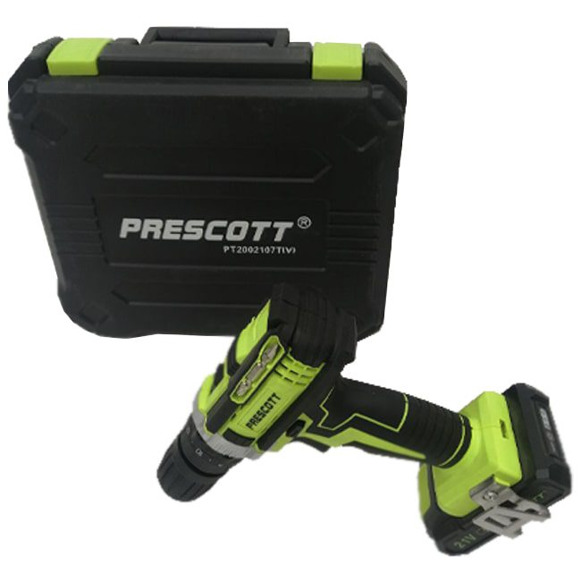 دریل شارژی پریسکوت 21 ولت سه نظام 10 مدل PT2002107